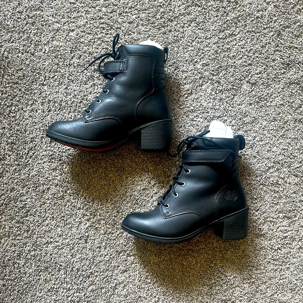BRAND NEW Harley-Davidson Fannin Black Boots Size 9